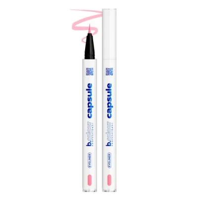 7DAYS B.COLOUR PRO Capsule Подводка-лайнер для глаз водостойкая / 08 Party pink, 0,5 г