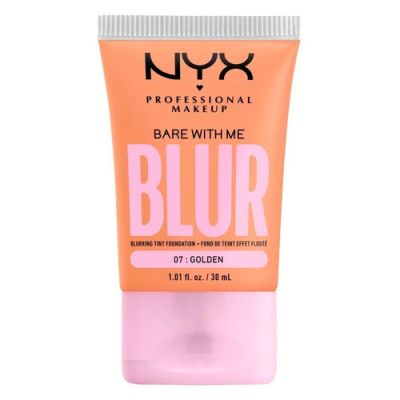 NYX Тональная основа-тинт для лица Bare With Me Blur 07 Soft Golden 30 мл