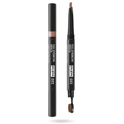 Карандаш для бровей Full Eyebrow Pencil тон 002 Коричневый