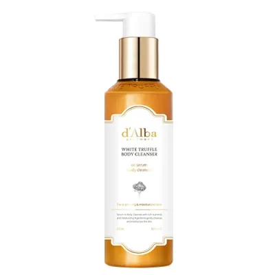D`ALBA Namlantiruvchi dush geli White Truffle Oil Serum Body Cleanser 275 ml