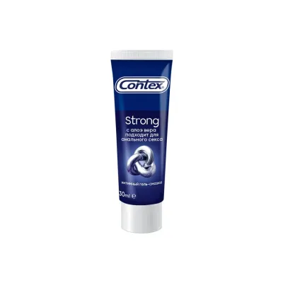 Contex гель-смазка для интимного применения Strong (с регулирующим эффектом), 30 мл