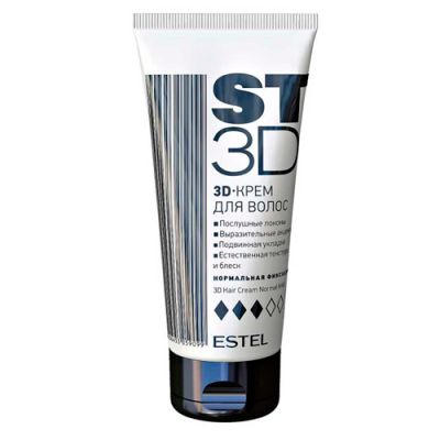 3D Крем для волос ST3D Нормальная фиксация 100 мл