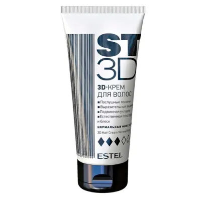 Estel 3D Крем для волос ST3D Нормальная фиксация 100 мл