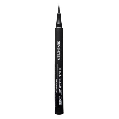 Seventeen Подводка-фломастер для глаз Ultra Black JET LINER, оттенок черный