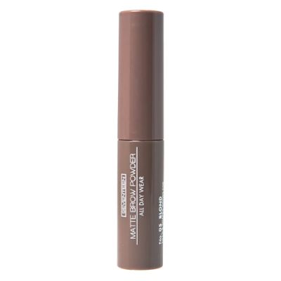 Seventeen Тени-пудра для бровей с матовым эффектом Matte Brow Powder ALL DAY Wear тон 05 миндаль