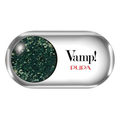 Переливчатые тени VAMP! Gems тон 304 Лесная зелень