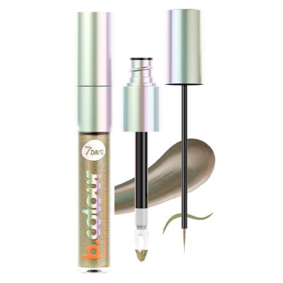 B.COLOUR Жидкие тени для век с эффектом металлик / 04 Olive, 3,3 мл