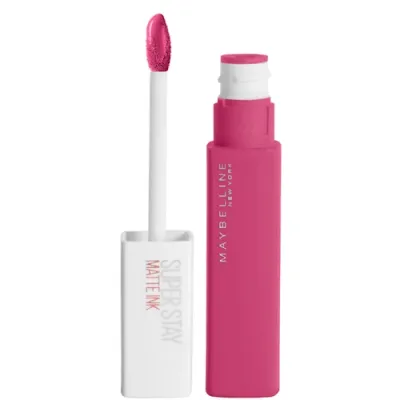 Maybelline Super Stay Matte Ink  Супер стойкая жидкая матовая помада для губ , оттенок 150 Правитель, розовый, 5 мл