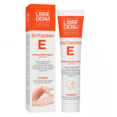 Vitamin E qo'llar uchun krem-antioksidant 125 ml