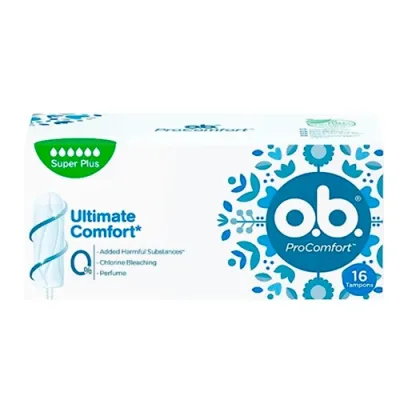 o.b.® Тампоны ProComfort супер плюс 16 шт