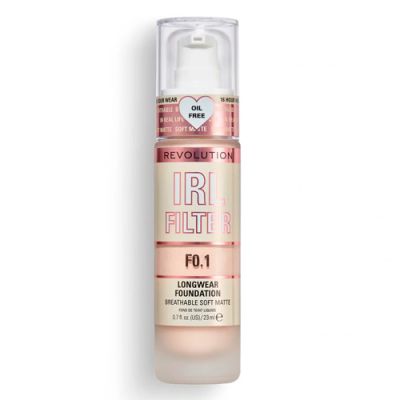 Тональная основа IRL Filter Longwear Foundation F0.1