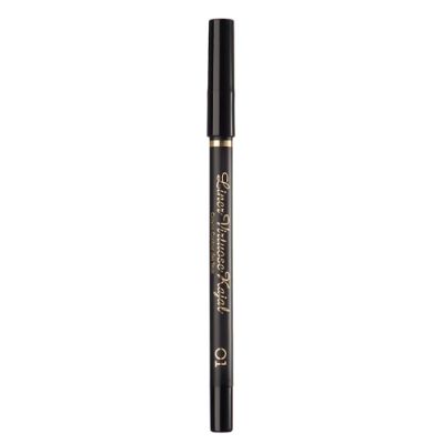 Карандаш-каял для глаз устойчивый гелевый Crayon Khol Gel pour les Yeux Longue tenue Liner Virtuose тон01