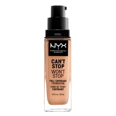 NYX PM Стойкая тональная основа Can’t Stop Won’t Stop Full Coverage Foundation, №08, T Beige 30 мл