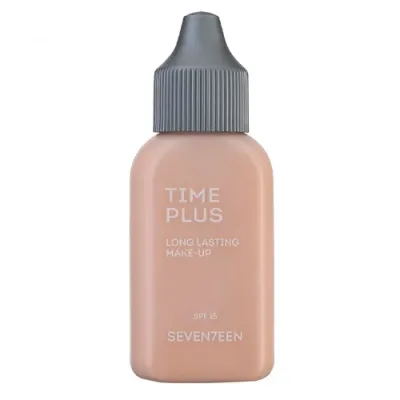 Seventeen Тональный крем длительного действия тон 3 Time Plus Longlasting Make UP Натуральный бежевый