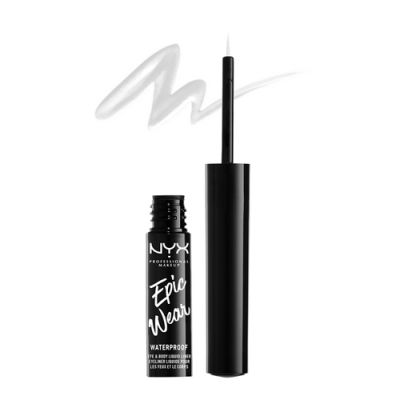 NYX Водостойкий матовый лайнер для глаз Epic Wear EYE & Body №04 матовый белый  3.5 мл