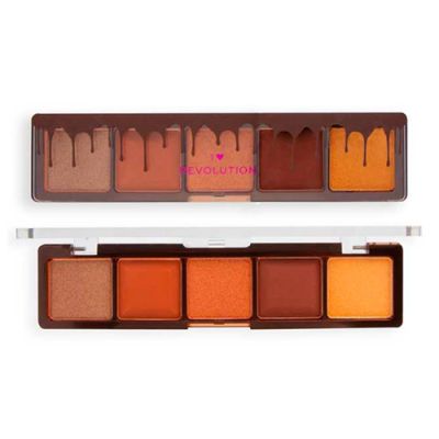 I HEART KO'Z QOVOG'I SOYALARI PALETKASI MINI CHOCOLATE SHADOW PALETTE Chocolate Fudge