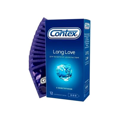 презервативы Long Love с анестетиком, 12 шт