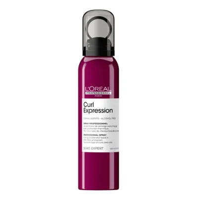 L'Oreal Professionnel Спрей ускоряющий сушку волос с термозащитой Curl Expression для всех типов кудрявых волос 150 мл