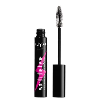 NYX PMU NYX Тушь для ресниц Worth The Hype Volumizing & Lengthening Mascara, 01 Black, черная, 7 мл