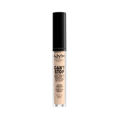 NYX Professional Makeup Консилер для лица Can`t Stop Won`t Stop Contour Concealer, 04 Light Ivory, матовый, 3.5 мл