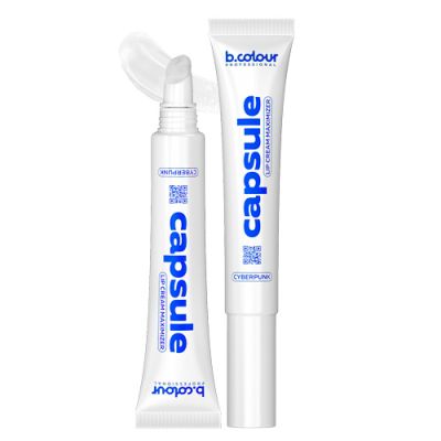 B.COLOUR PRO Capsule Крем-блеск для губ увеличивающий объем / Cyberpunk, 12 мл