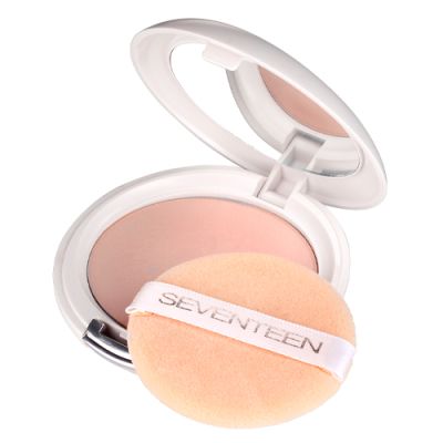 Seventeen Компактная шелковая пудра для лица тон 02 Natural Glow Silky Powder Натуральный