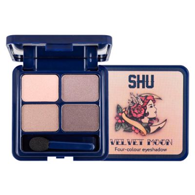 VELVET MOON to'rt rangli qovoq soyalari №151 bej-kulrang