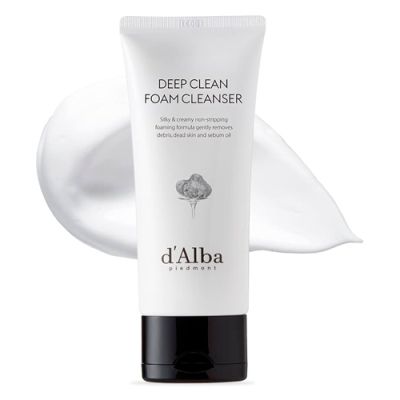 D`ALBA Пенка для умывания с глиной Deep Clean Clay Foam 80 мл