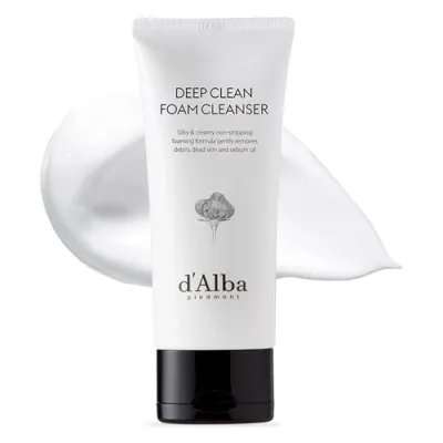 D`ALBA Пенка для умывания с глиной Deep Clean Clay Foam 80 мл