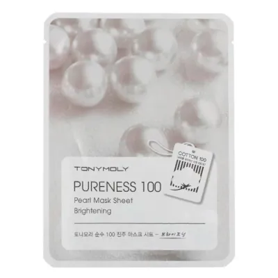 Tony Moly Маска для лица PURENESS 100 PEARL MASK SHEET2