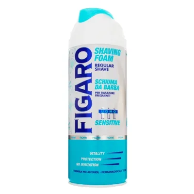 Figaro EXP Schave Barber Sensitive Пена для бритья  для чувствительной кожи  400 мл