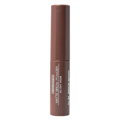 Seventeen Тени-пудра для бровей с матовым эффектом Matte Brow Powder ALL DAY Wear тон 04 каштановый