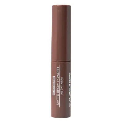 Seventeen Cosmetics Seventeen Тени-пудра для бровей с матовым эффектом Matte Brow Powder ALL DAY Wear тон 04 каштановый