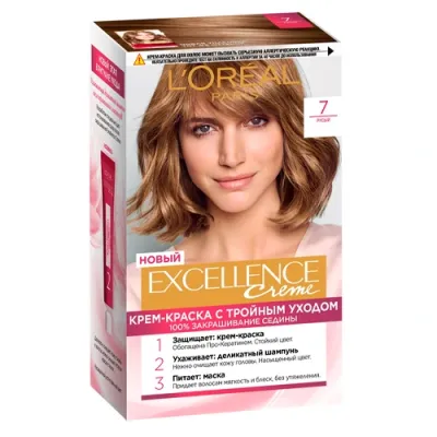 L'Oreal EXCELLENCE Creme Краска для волос тон 7 Русый