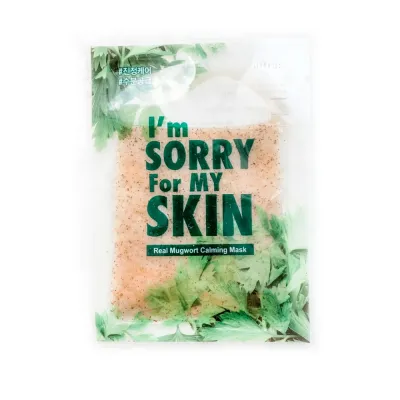 I'm Sorry for my Skin Маска для лица  Real Mugwort Calming Mask
