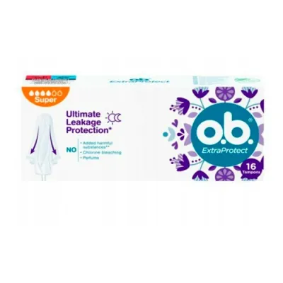 o.b.® Тампоны Extra Protection Super 16 шт (TR)