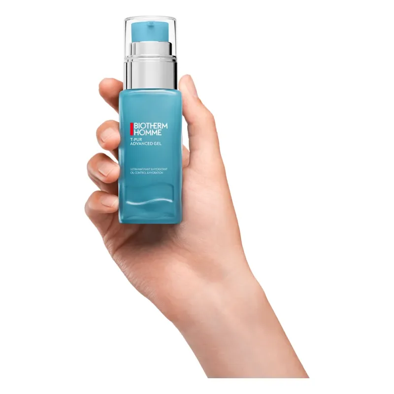Biotherm Homme - T Pur - Mattifying moisturizing gel for men 50ml — 2