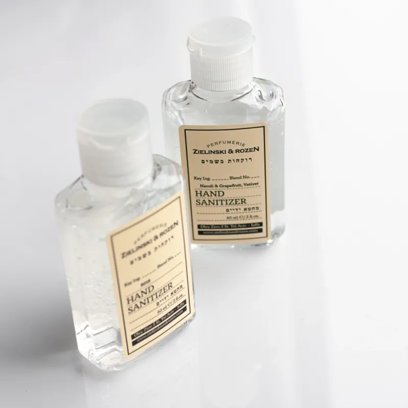 Zielinski & Rozen Sanitizer Hand gel 8018  Санитайзер Гель для рук 8018 60мл — 4