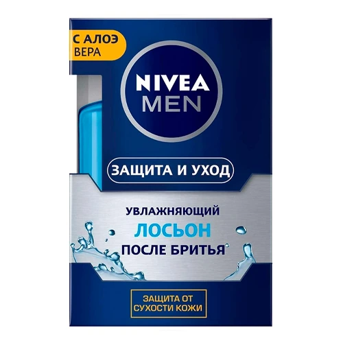 Nivea Men Увлажняющий лосьон после бритья Защита и уход 100 ml