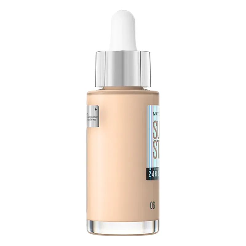Maybelline Стойкая тональная сыворотка Super Stay 24Ч с витамином С, тон 06 — 5