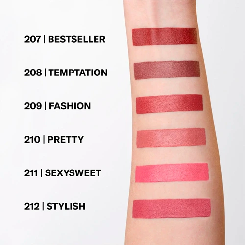 MESAUDA CULT MATTE LIPSTICK 202 Impeccable Lab uchun matoviy pomada — 4