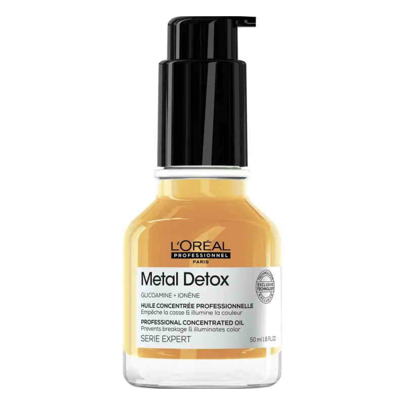 L'Oreal Professionnel Масло Metal Detox  предотвращает ломкость волос 50мл — 2