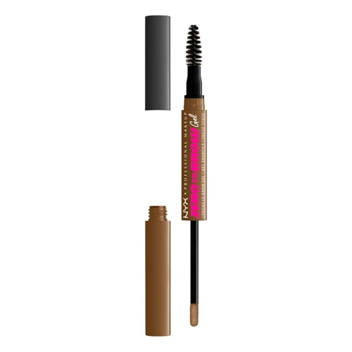 NYX PMU Nyx Professional Makeup - Стойкий гель для бровей Zero To Brow 03 Серо-коричневый