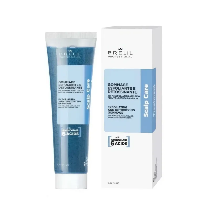 Brelil AT Scalp Care Gommage Гоммаж крем для ухода за кожей головы Brelil 150 мл
