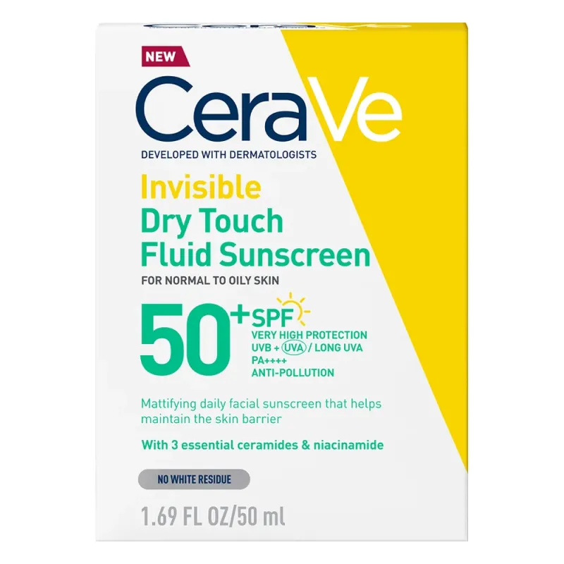 CeraVe Солнцезащитный матирующий флюид для лица SPF50+, 50МЛ — 2