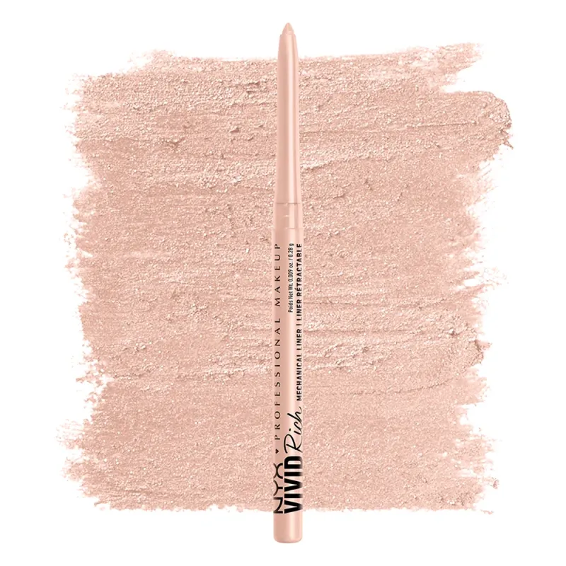 NYX PMU NYX Vivid Rich Mech LNR Pncl Quartz QUE яркий насыщенный механический карандаш — 2