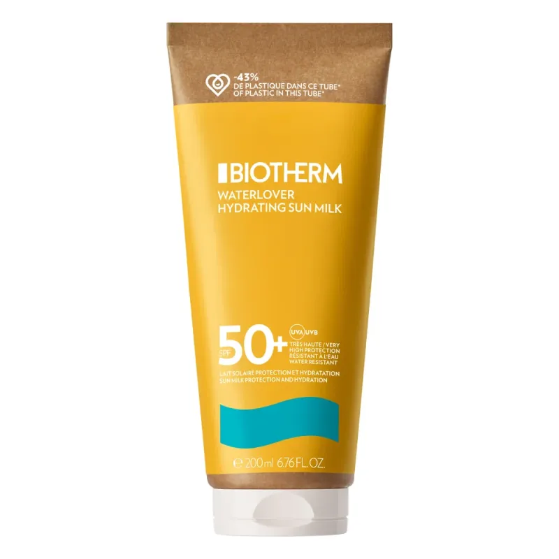 Biotherm Waterlover SPF50+ солнцезащитный крем для лица для сохранения молодости 50мл — 2