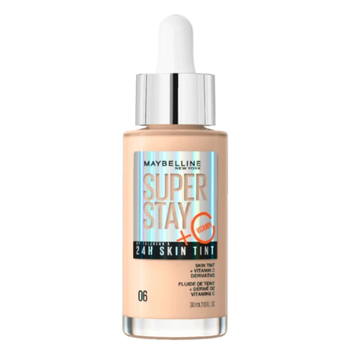 Maybelline Стойкая тональная сыворотка Super Stay 24Ч с витамином С, тон 06