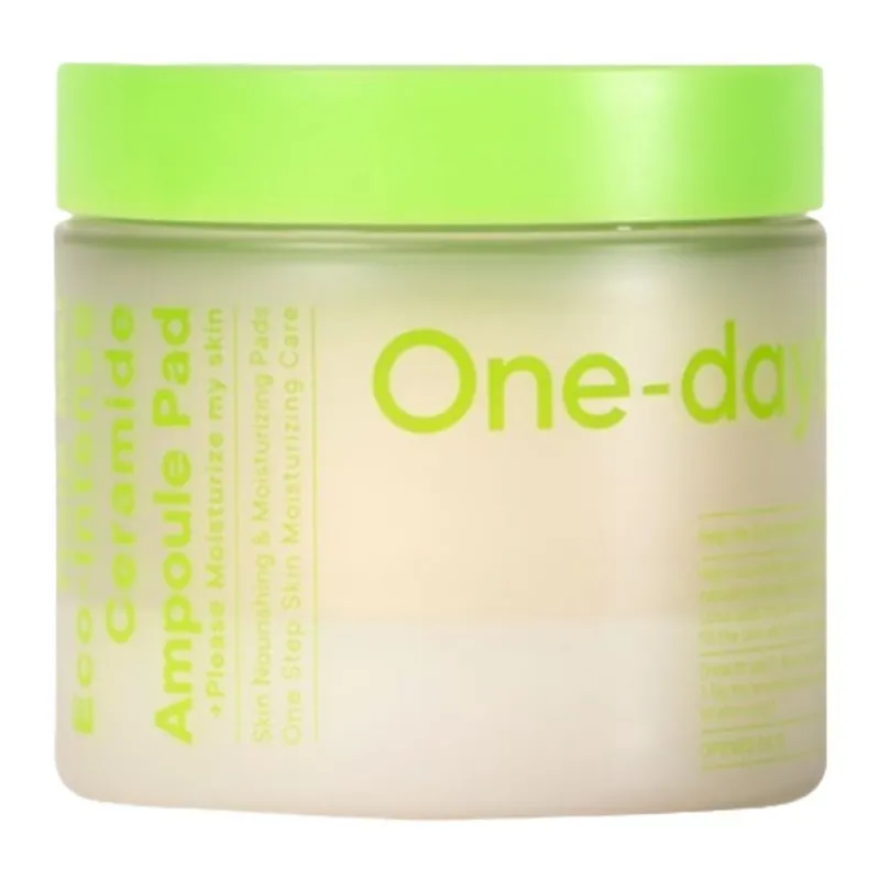ONE DAYS YOU Help ME Eco-Intense Ceramide Ampoule PAD Укрепляющие ампульные тонер-пэды с керамидами 10 шт