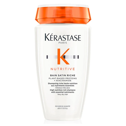 Kerastase Nutritive Bain Riche Satin насыщенный шампунь для очень сухих и чувствительных волос 250мл
